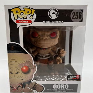 Funko POP! Games Mortal Kombat    X - Goro #256 - GameStop Exclusive FRENLY BRICKS - Open 7 Days
