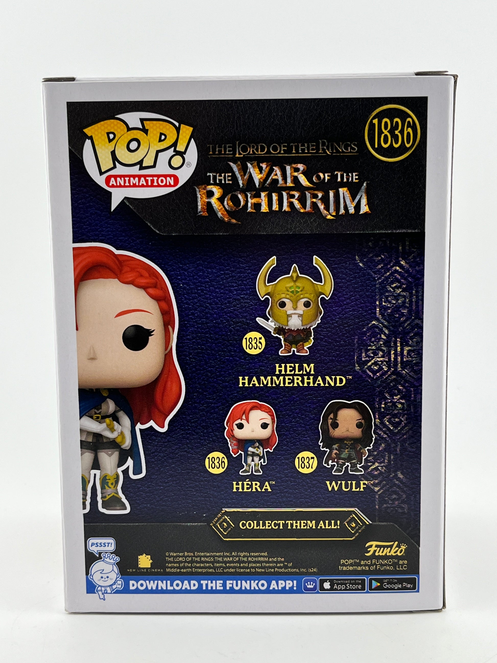 Funko POP! Animation The War Of The Rohirrim - Héra #1836 - Vinyl Collectable FRENLY BRICKS - Open 7 Days
