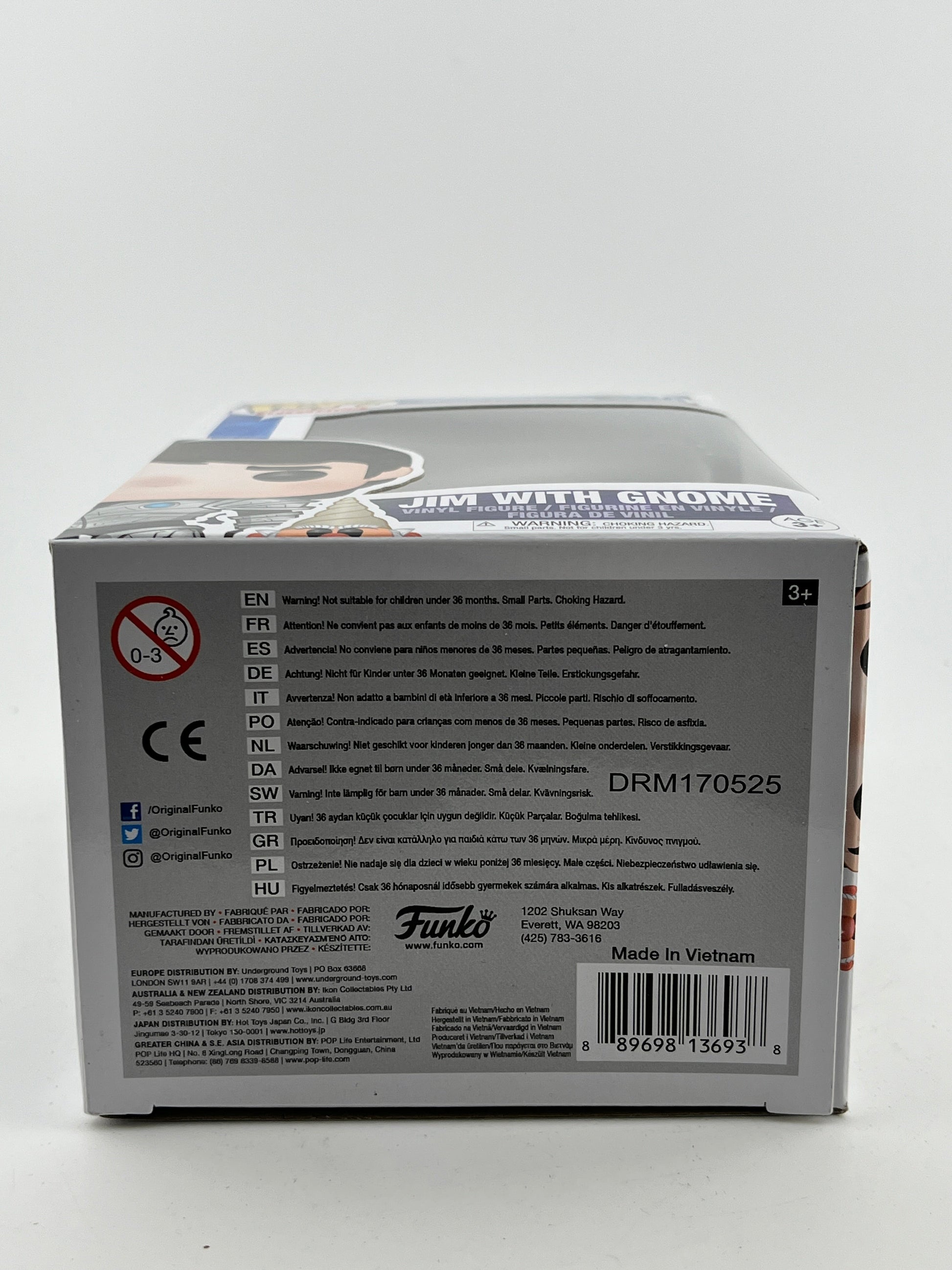 Funko POP! Television Troll Hunters - Jim With Gnome #466 - Vinyl Collectable FRENLY BRICKS - Open 7 Days