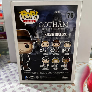 Funko Pop Vinyl Hero’s Gotham before the Legend Harvey Bullock #76 FRENLY BRICKS - Open 7 Days