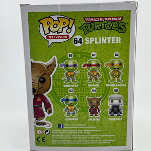 Funko POP! Television Teenage Mutant Ninja Turtles - Splinter #64 - Vinyl Collectable FRENLY BRICKS - Open 7 Days