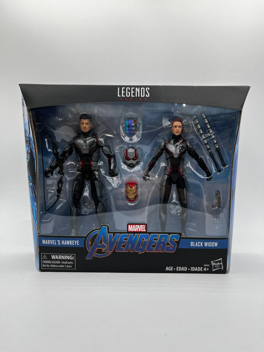Marvel Legends Hawkeye & Black Widow Endgame FRENLY BRICKS - Open 7 Days