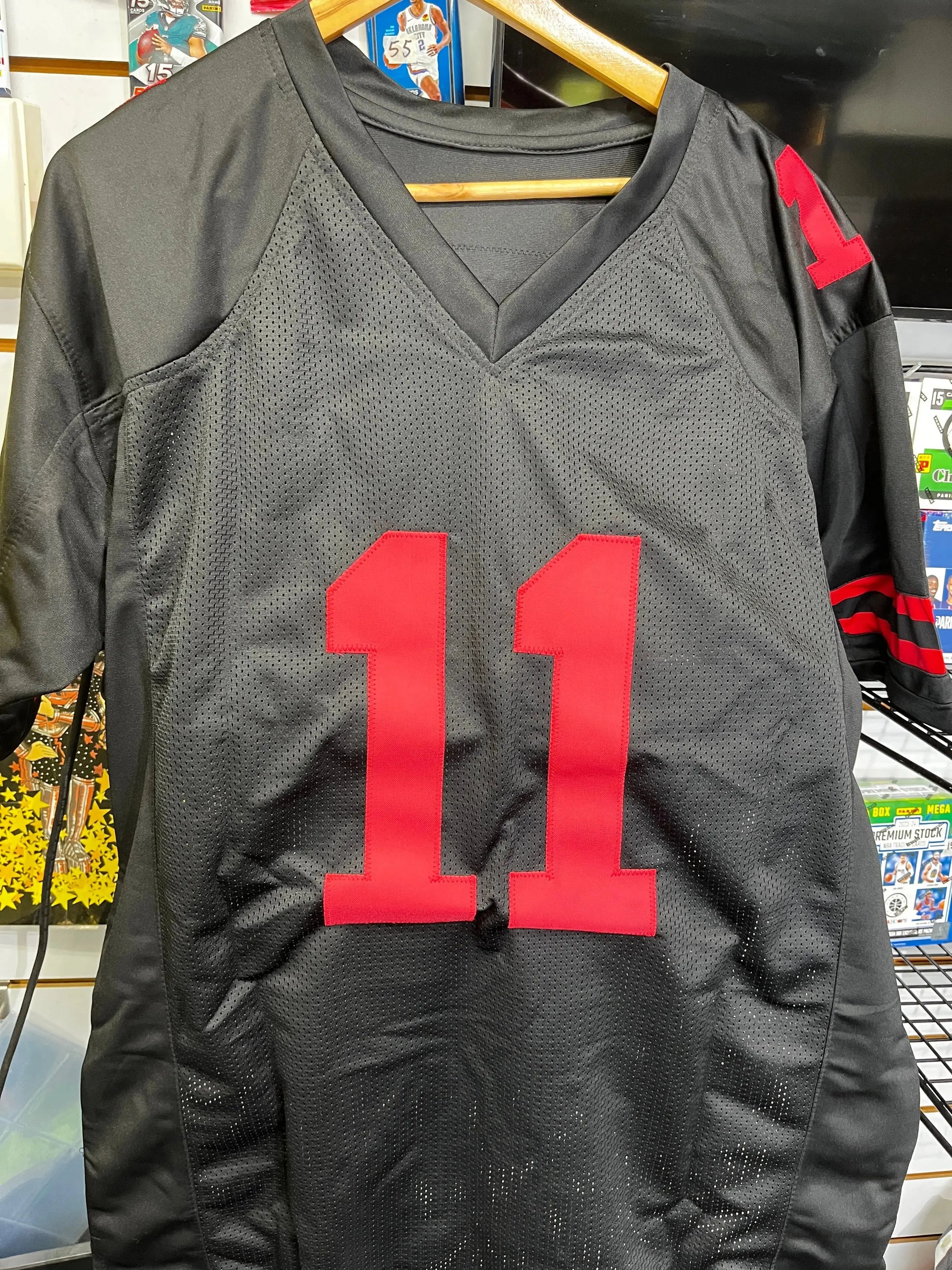 Brandon Aiyuk San Francisco 49ers Signed Pro Style Black Jersey Beckett COA Auto FRENLY BRICKS - Open 7 Days