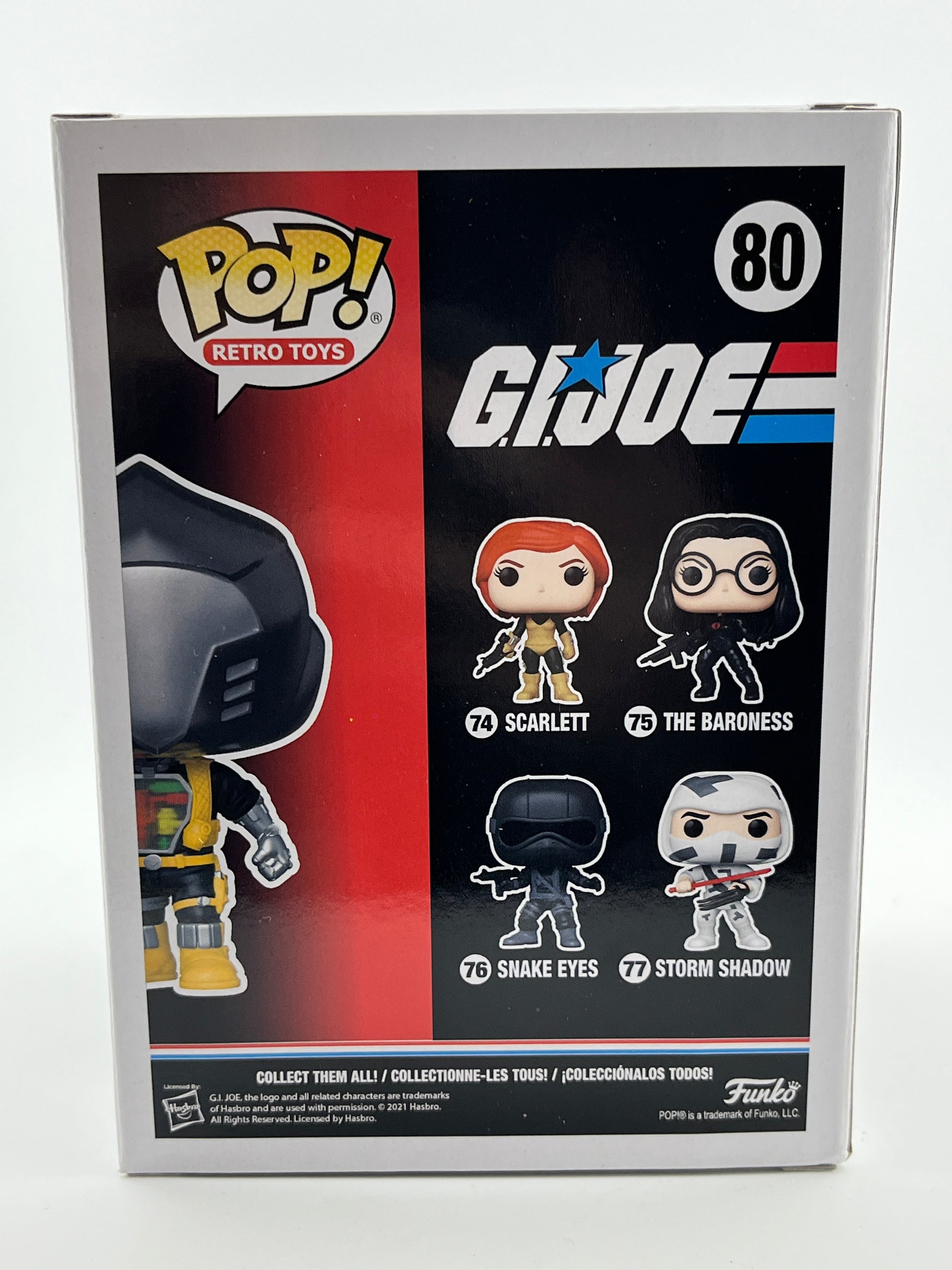 Funko POP! Retro Toys G.I.Joe - Cobra B.A.T. #80 - 2021 Limited Edition FRENLY BRICKS - Open 7 Days