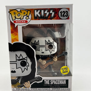 Funko POP! Rocks Kiss - The spaceman #123 - Glow In The Dark - Vinyl Collectable FRENLY BRICKS - Open 7 Days