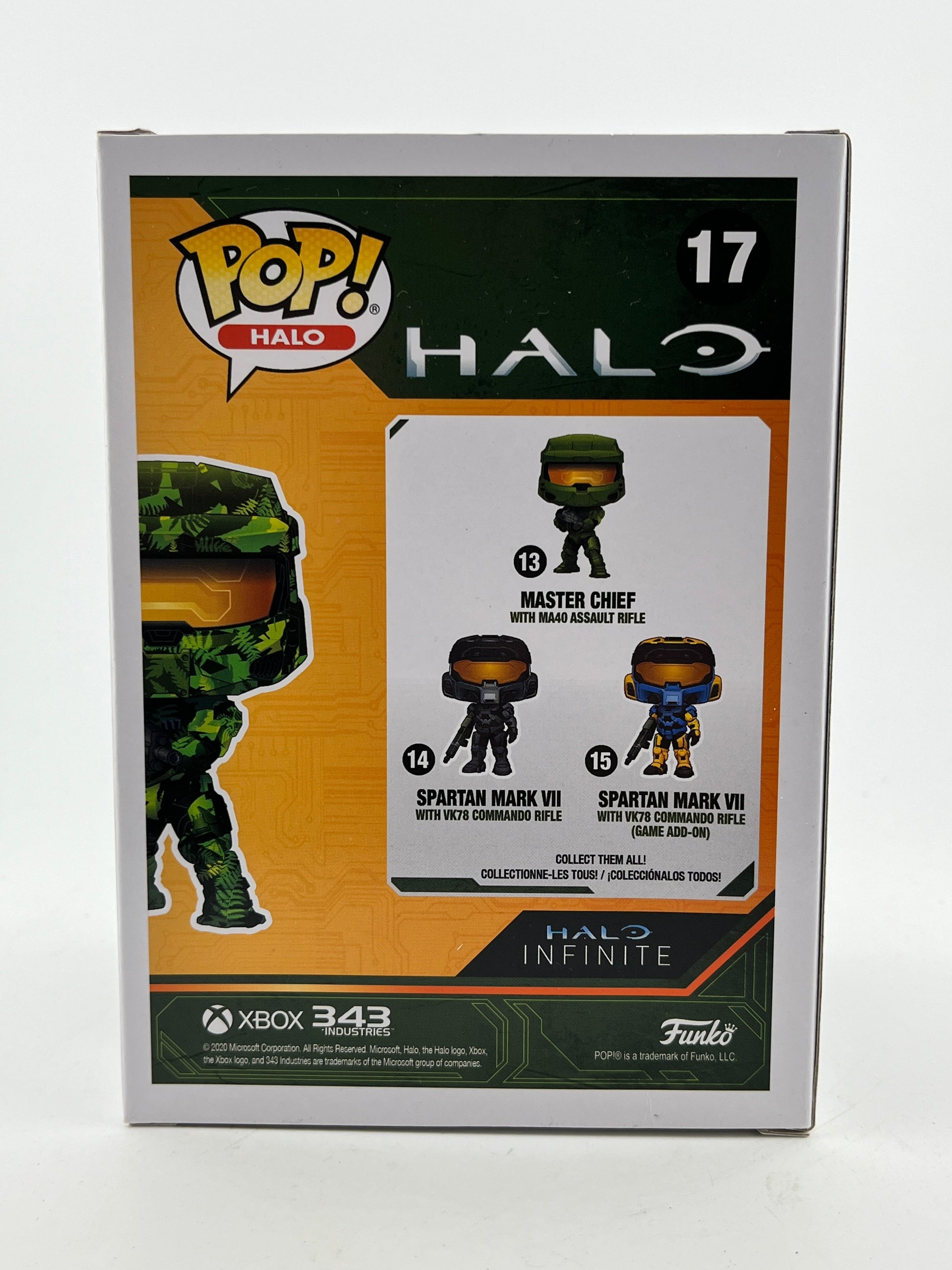 Funko POP! Halo - Master Chief With MA40 AK In Hydro Deco #17 - Special Edition FRENLY BRICKS - Open 7 Days