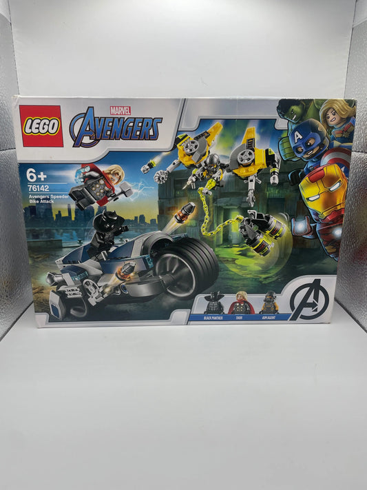 LEGO Marvel Avengers - 76142 Avengers Speeder Bike Attack - Sealed FRENLY BRICKS - Open 7 Days