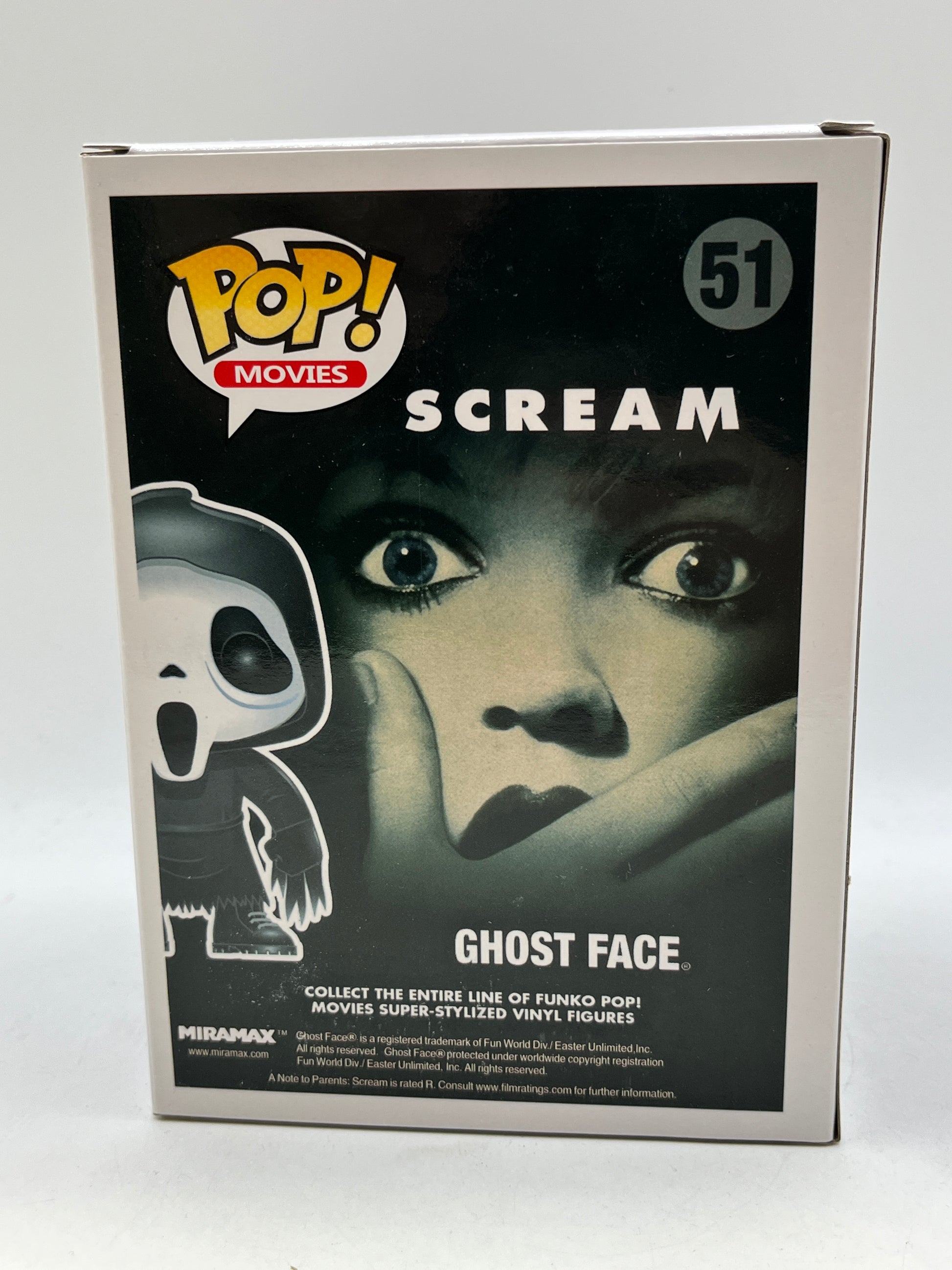 Funko POP! Movies Scream - Ghost Face #51 - Rare Vinyl Collectable