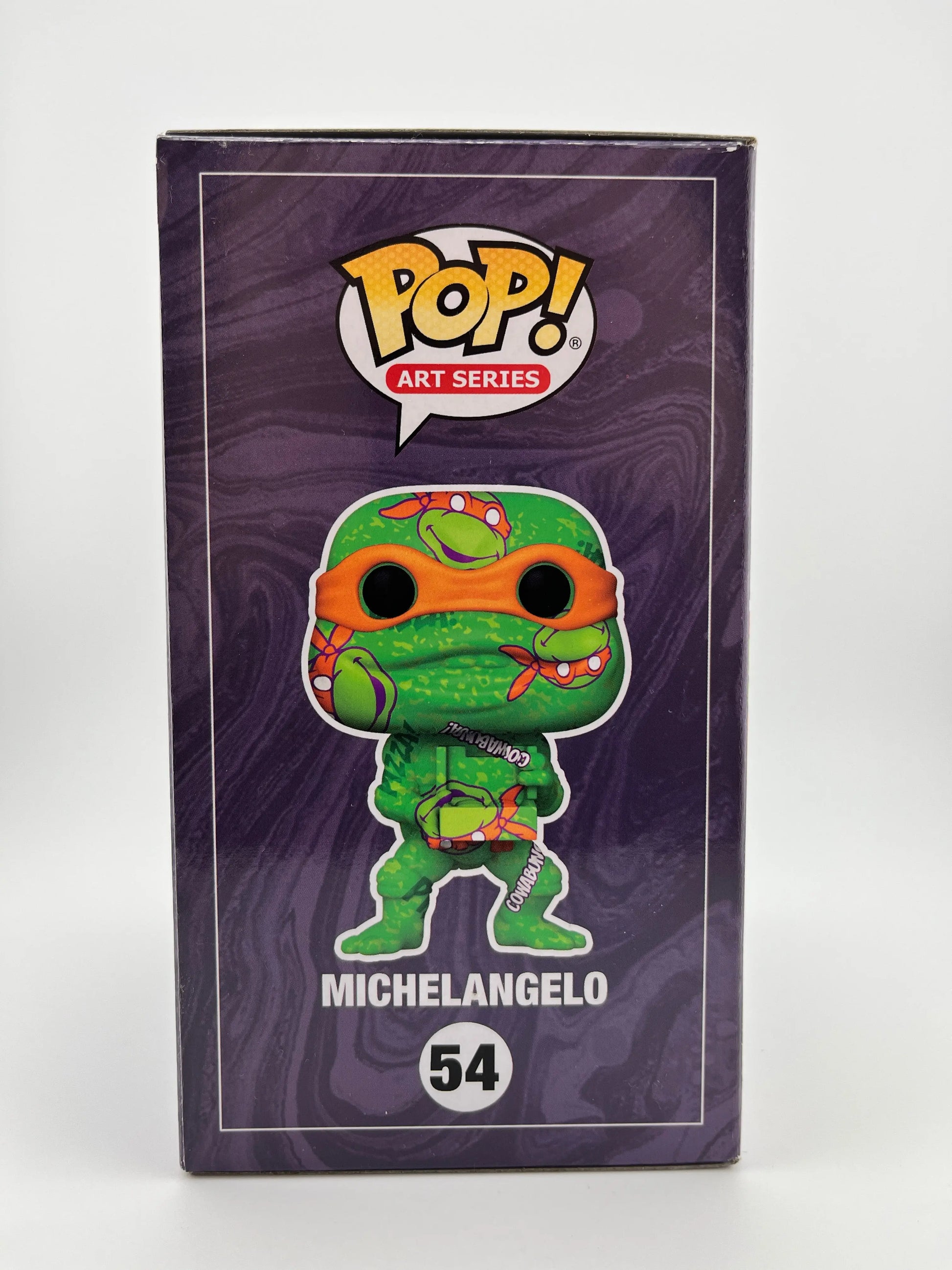 Funko POP! Art Series TMNT Michelangelo #54 - Special Edition FRENLY BRICKS - Open 7 Days