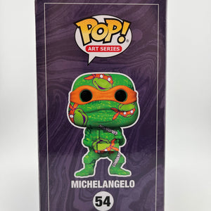 Funko POP! Art Series TMNT Michelangelo #54 - Special Edition FRENLY BRICKS - Open 7 Days