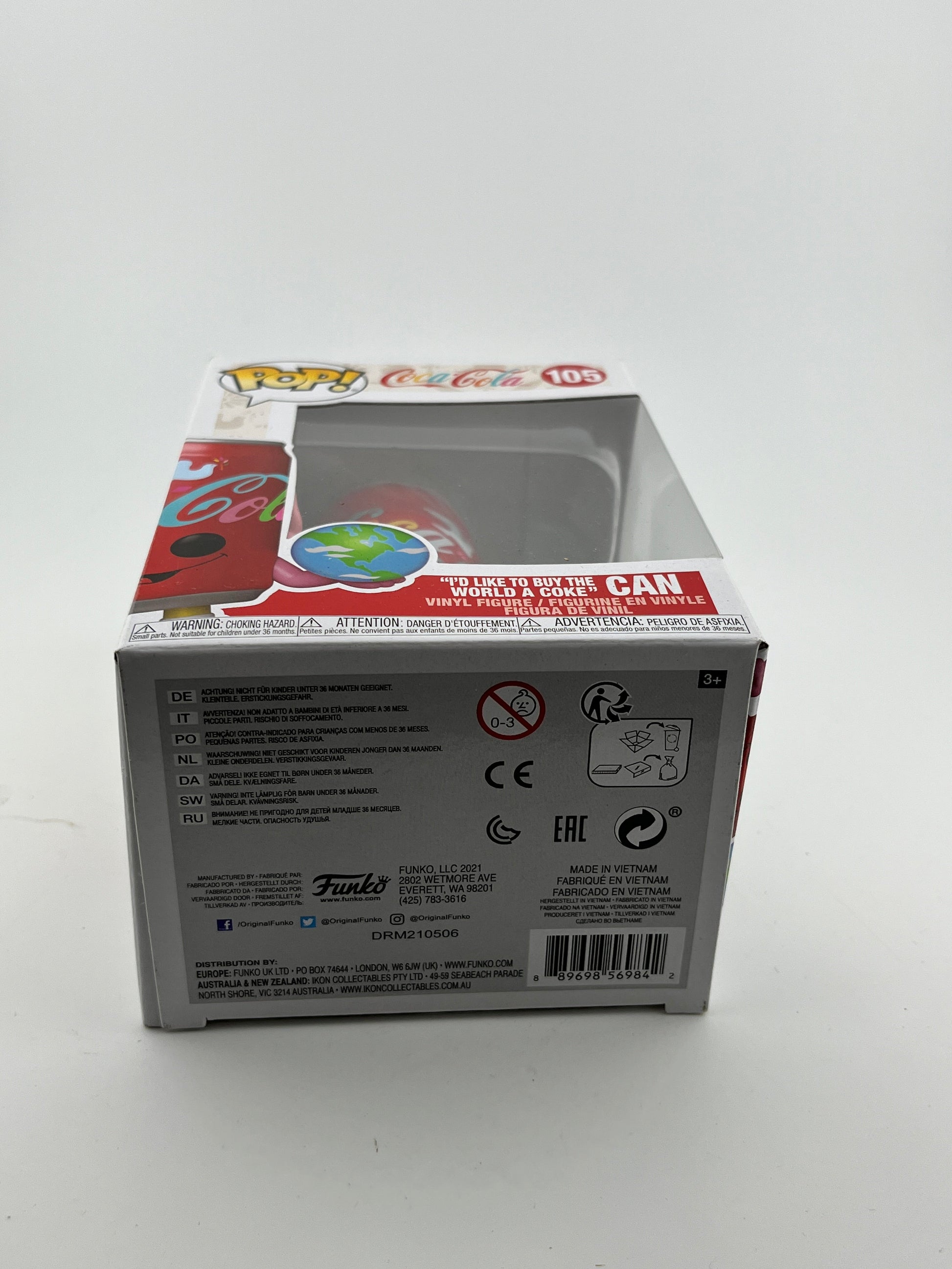 Funko POP! Coca-Cola - “I’d Like To Buy The World A Coke” Can #105 - Vinyl Collectable FRENLY BRICKS - Open 7 Days