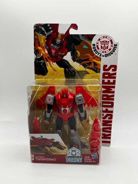 Hasbro Transformers Robots in Disguise 2016 Autobot Twinferno FRENLY BRICKS - Open 7 Days