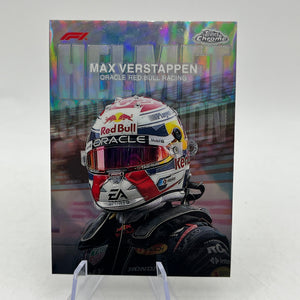 2024 Topps Chrome Formula 1 F1 Max Verstappen Helmet Collection #HC-1 FRENLY BRICKS - Open 7 Days