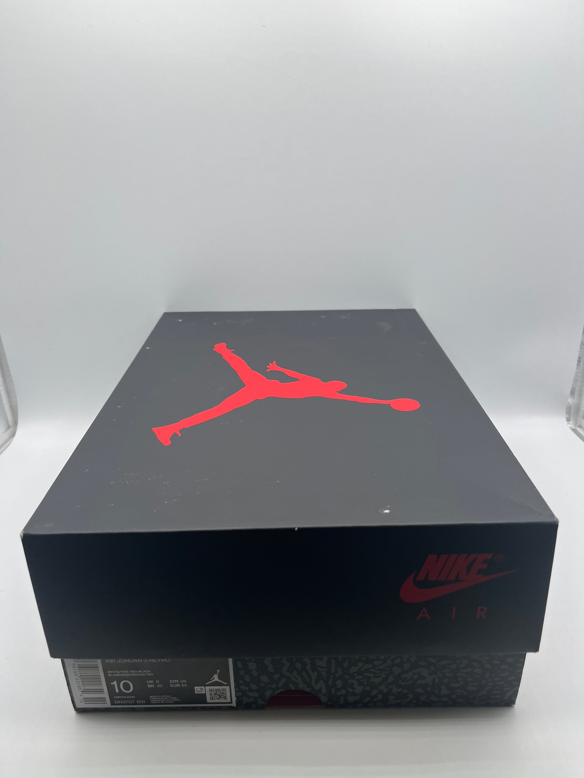 Size 10 Men’s- Nike Jordan 3 Retro Fire Red 2022 DN3707-160 Used FRENLY BRICKS - Open 7 Days