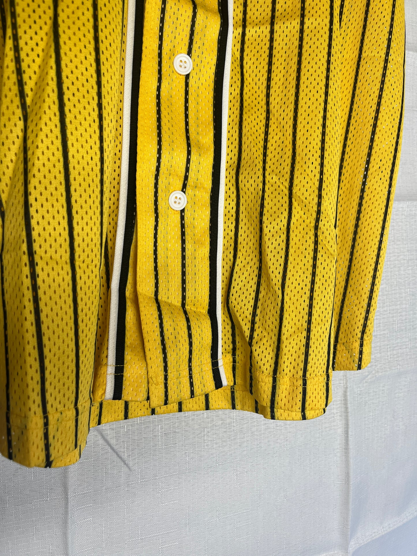 Nippon Baseball Hanshin Tigers Yellow/Black Blank Jersey Large