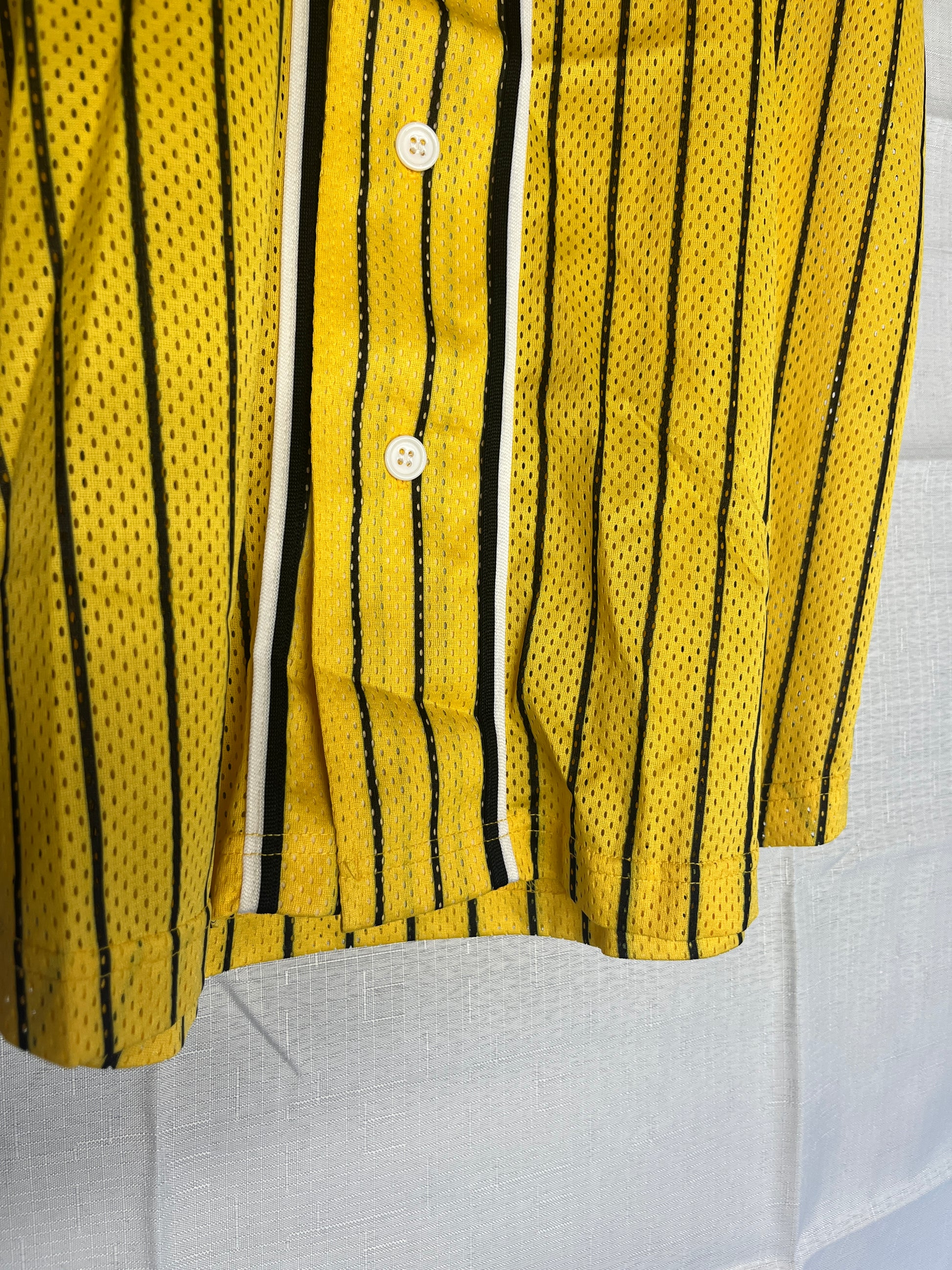 Nippon Baseball Hanshin Tigers Yellow/Black Blank Jersey Large