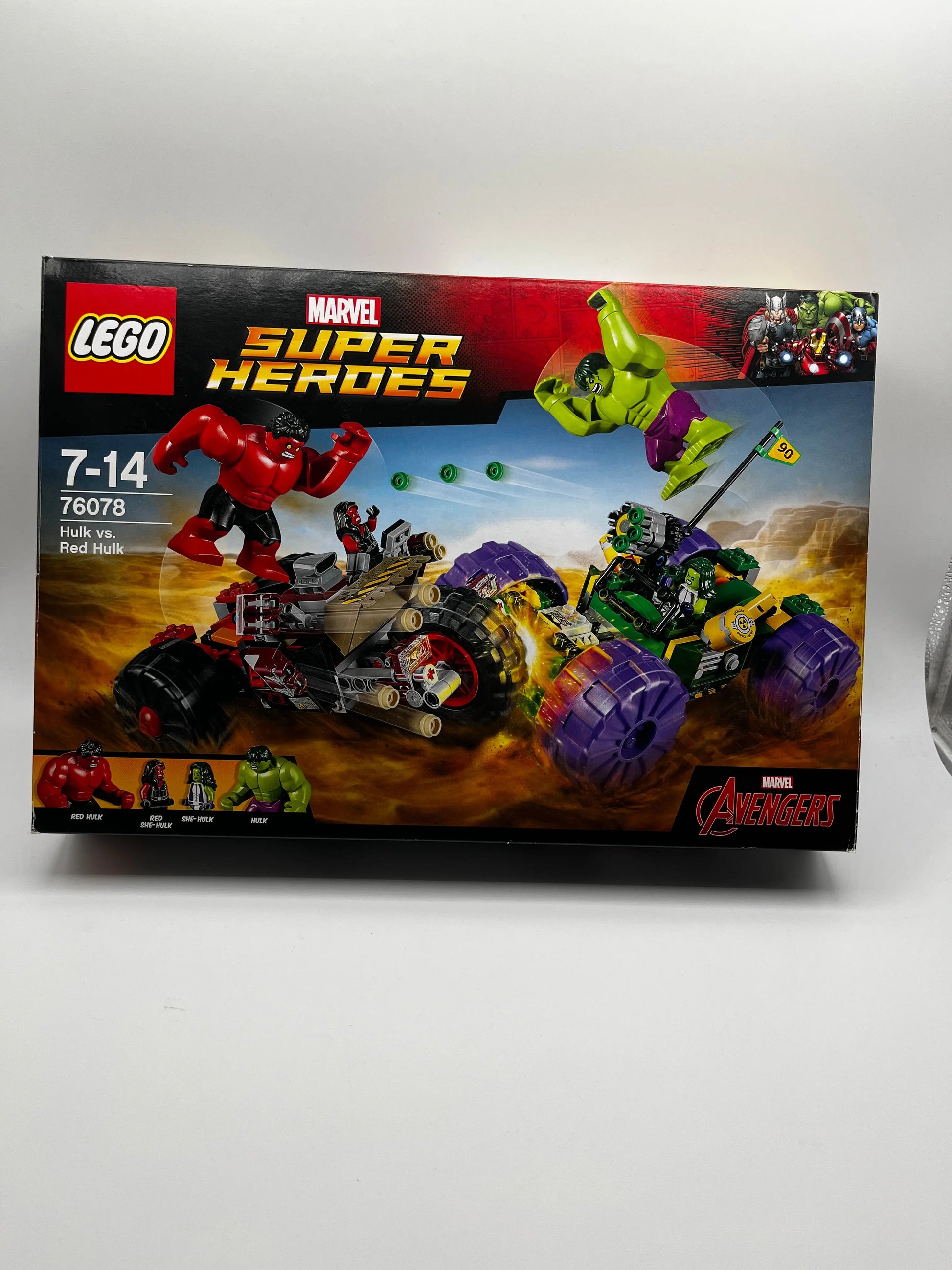 Lego Marvel Super Heroes 76078 Hulk vs. Red Hulk FRENLY BRICKS - Open 7 Days