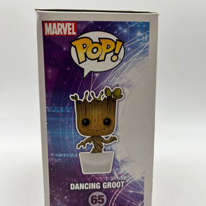 Funko POP! Marvel Guardians Of The Galaxy Dancing Groot #65 - Vinyl Collectable FRENLY BRICKS - Open 7 Days