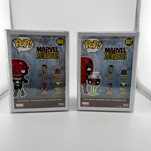 Collector Corps Marvel Zombies - Mystery Box - X2 Zombie Pops - T-Shirt XL FRENLY BRICKS - Open 7 Days