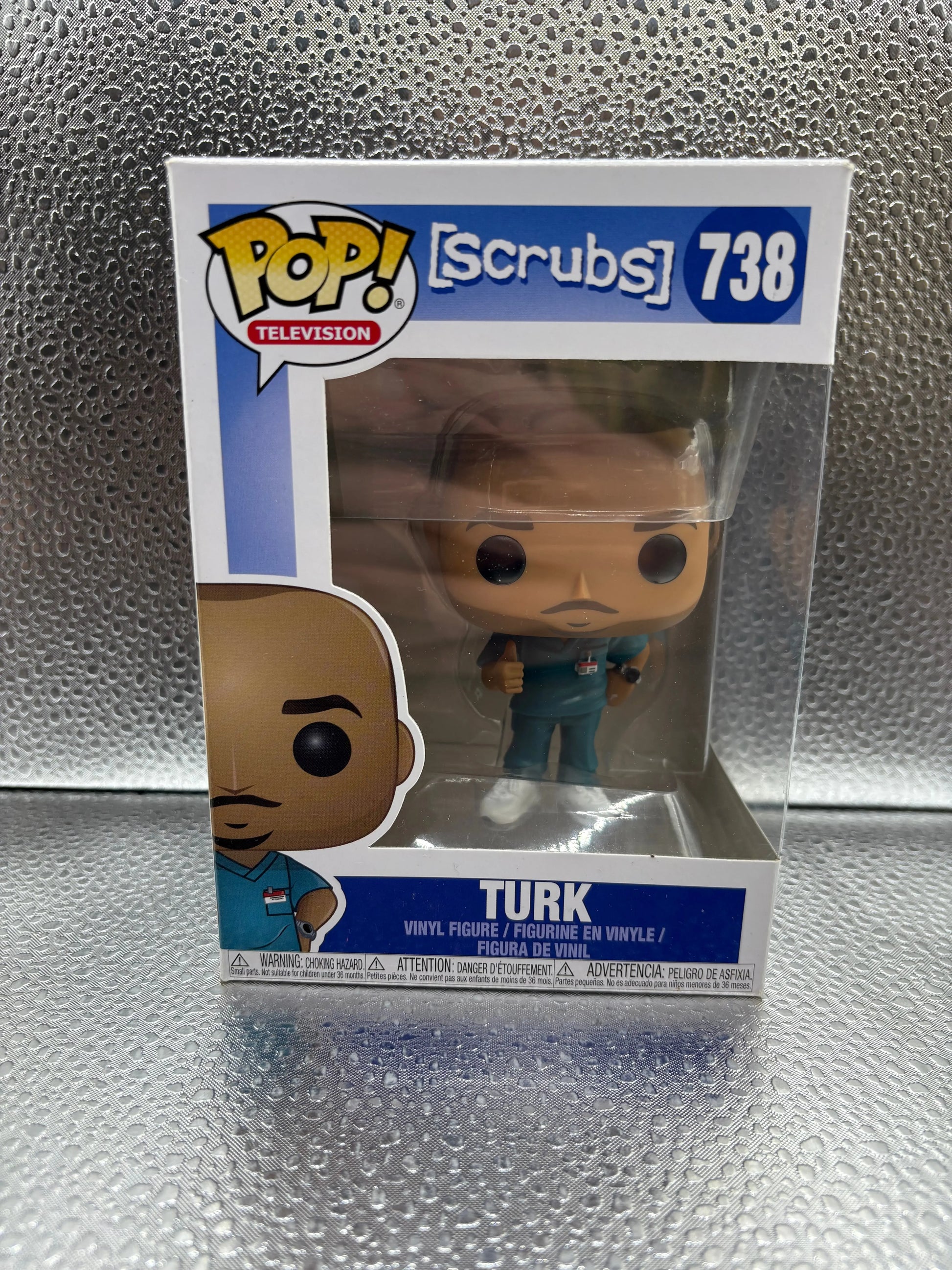 Funko Pop #738 Television [Scrubs] Turk FRENLY BRICKS - Open 7 Days