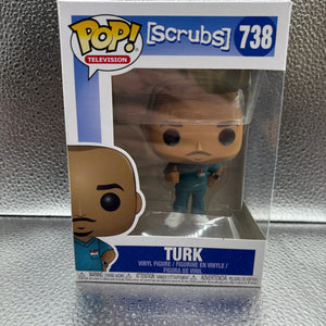 Funko Pop #738 Television [Scrubs] Turk FRENLY BRICKS - Open 7 Days