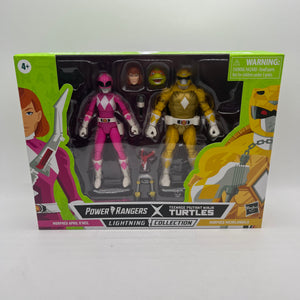 Power Rangers X TMNT Lightning Collection Morphed April ONeil & Michelangelo NIB FRENLY BRICKS - Open 7 Days