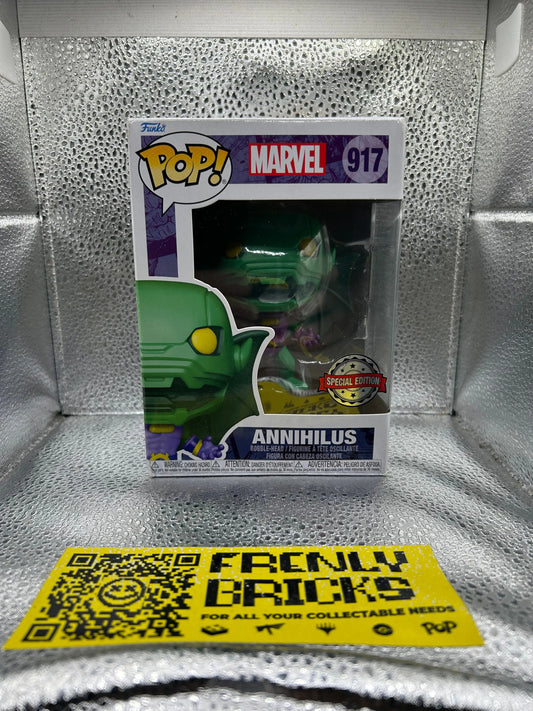 Pop Vinyl Marvel #917 Annihilus FRENLY BRICKS - Open 7 Days