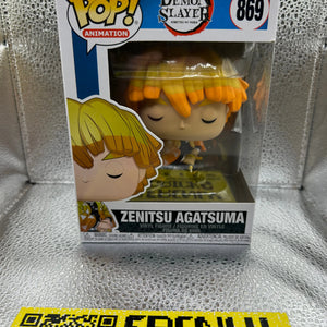 Pop Vinyl Demon Slayer #869 Zenitsu Agatsuma FRENLY BRICKS - Open 7 Days