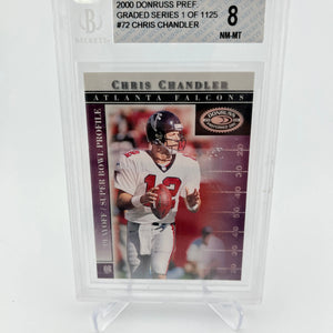 NFL Player Card Lot #7 Autographed/Graded/Numbered FRENLY BRICKS - Open 7 Days