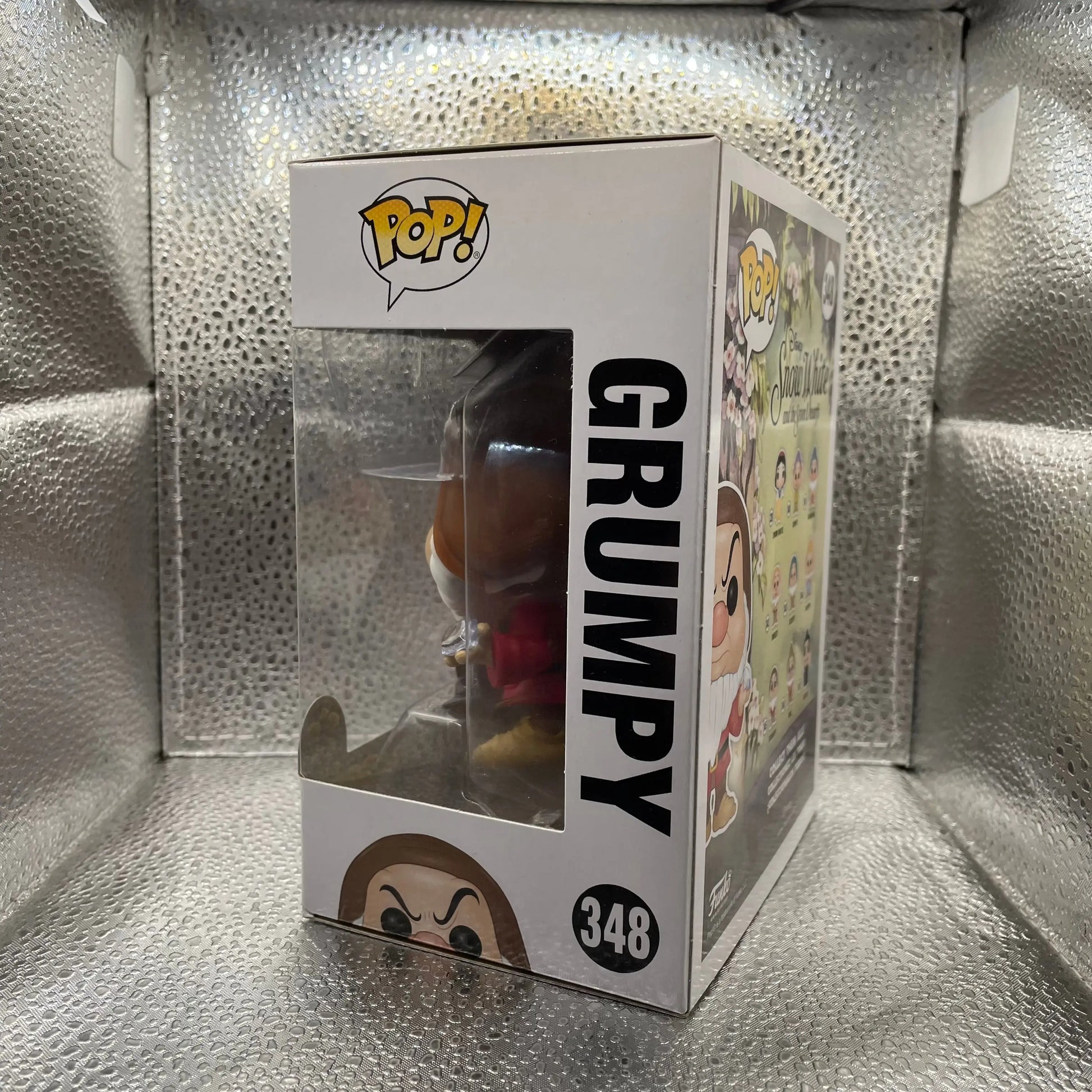 Grumpy 348 ~ Disney: Snow White and the Seven Dwarfs ~ Funko Pop Vinyl FRENLY BRICKS - Open 7 Days