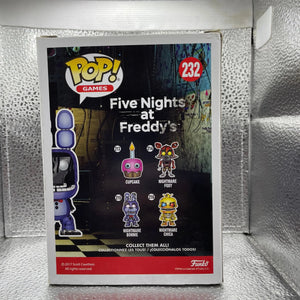 Funko Pop! Withered Bonnie #232 RARE/VAULTED - Five Nights at Freddy's FRENLY BRICKS - Open 7 Days