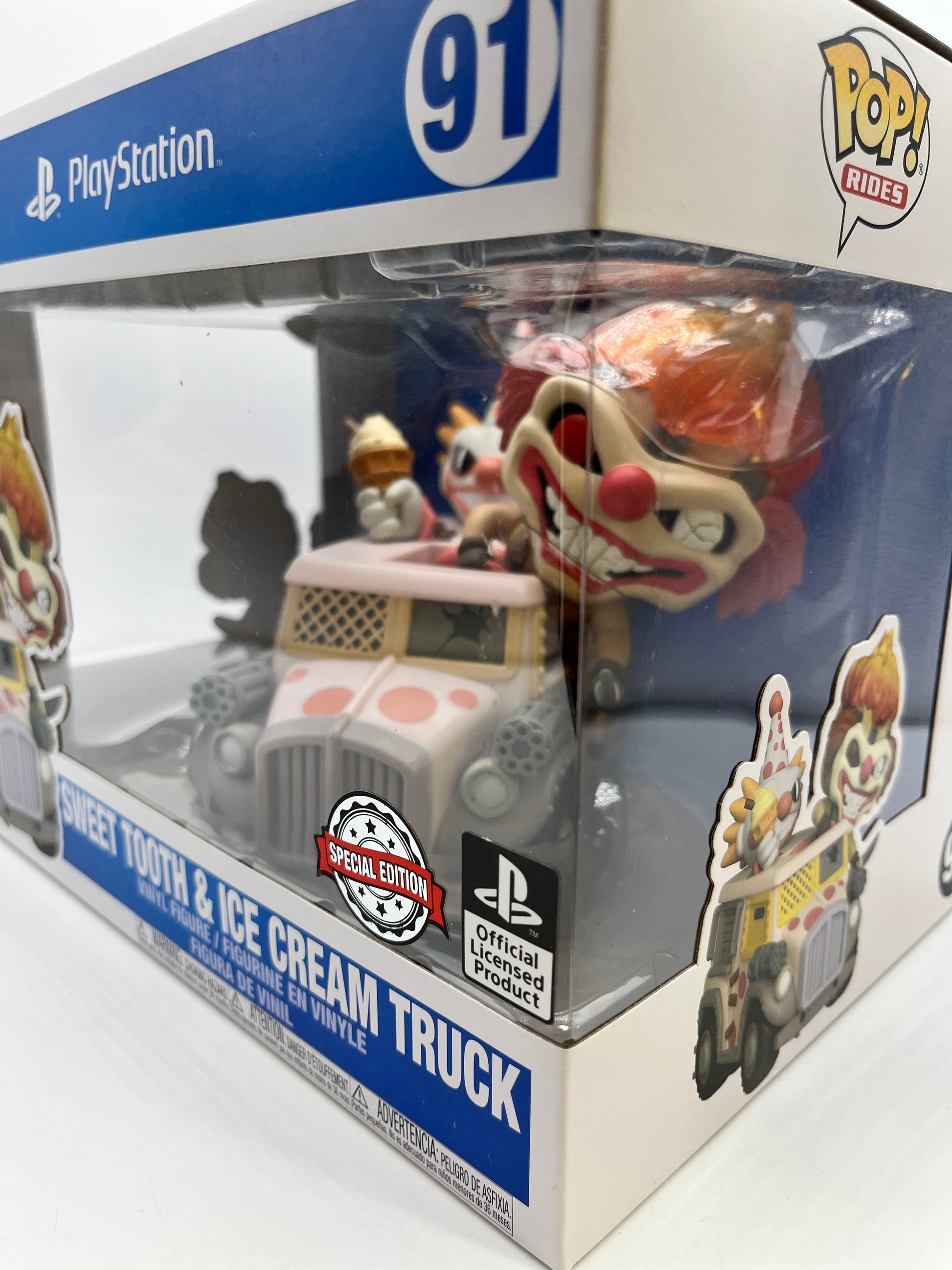 Funko POP! Rides PlayStation - Sweet Tooth & Ice Cream Truck #91 - Special Edition FRENLY BRICKS - Open 7 Days