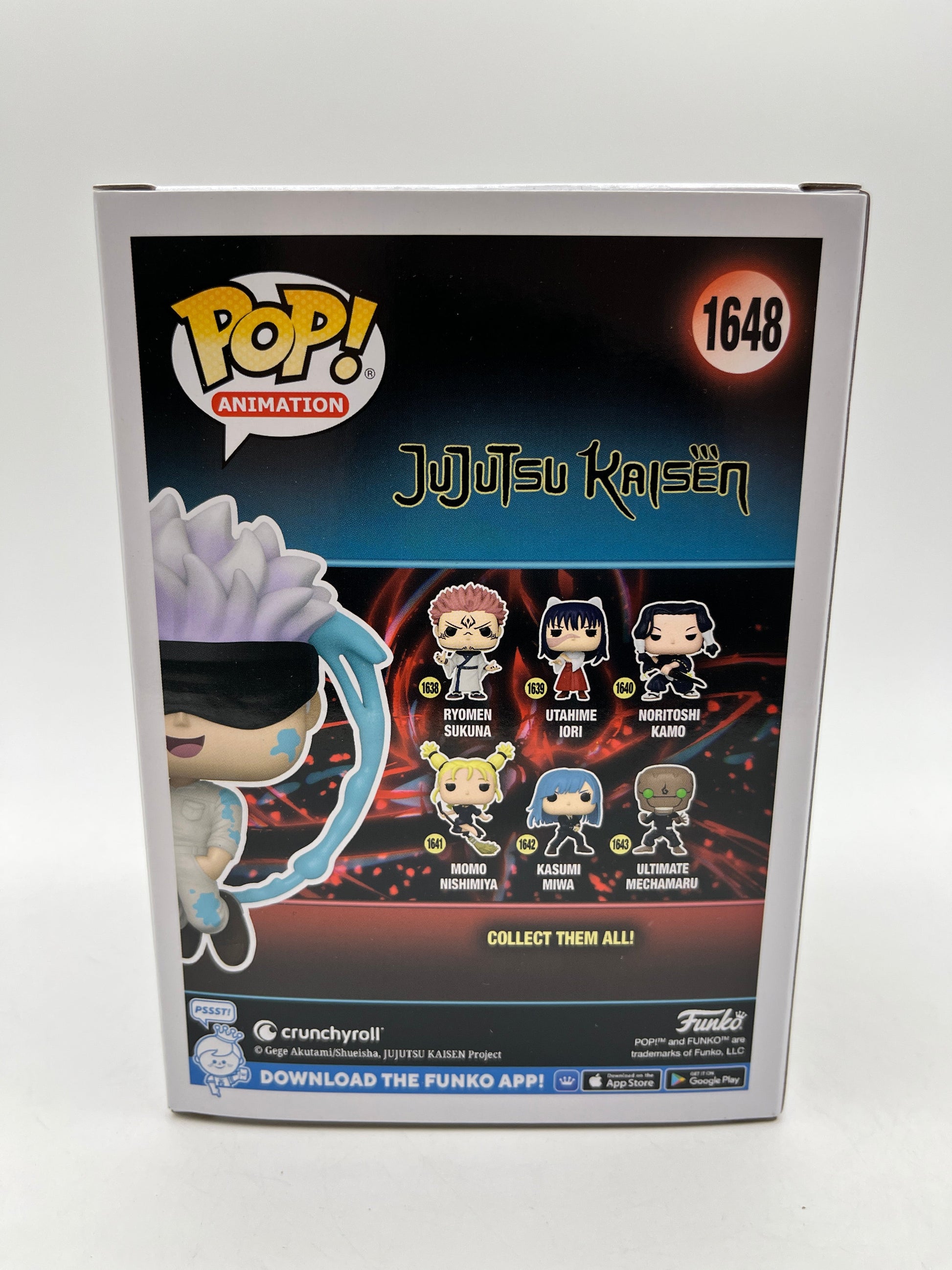 Funko POP! Animation JuJutsu Kaisen - Satoru Gojo #1648 - Special Edition FRENLY BRICKS - Open 7 Days