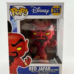 Funko POP! Disney Red Jafar (As Genie) #356 - Vinyl Collectable FRENLY BRICKS - Open 7 Days