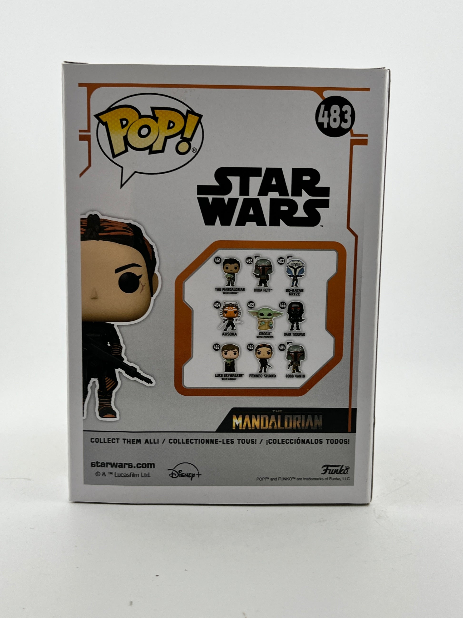 Funko POP! Star Wars - The Mandalorin- Fennec Shand #483 - Vinyl Collectable FRENLY BRICKS - Open 7 Days