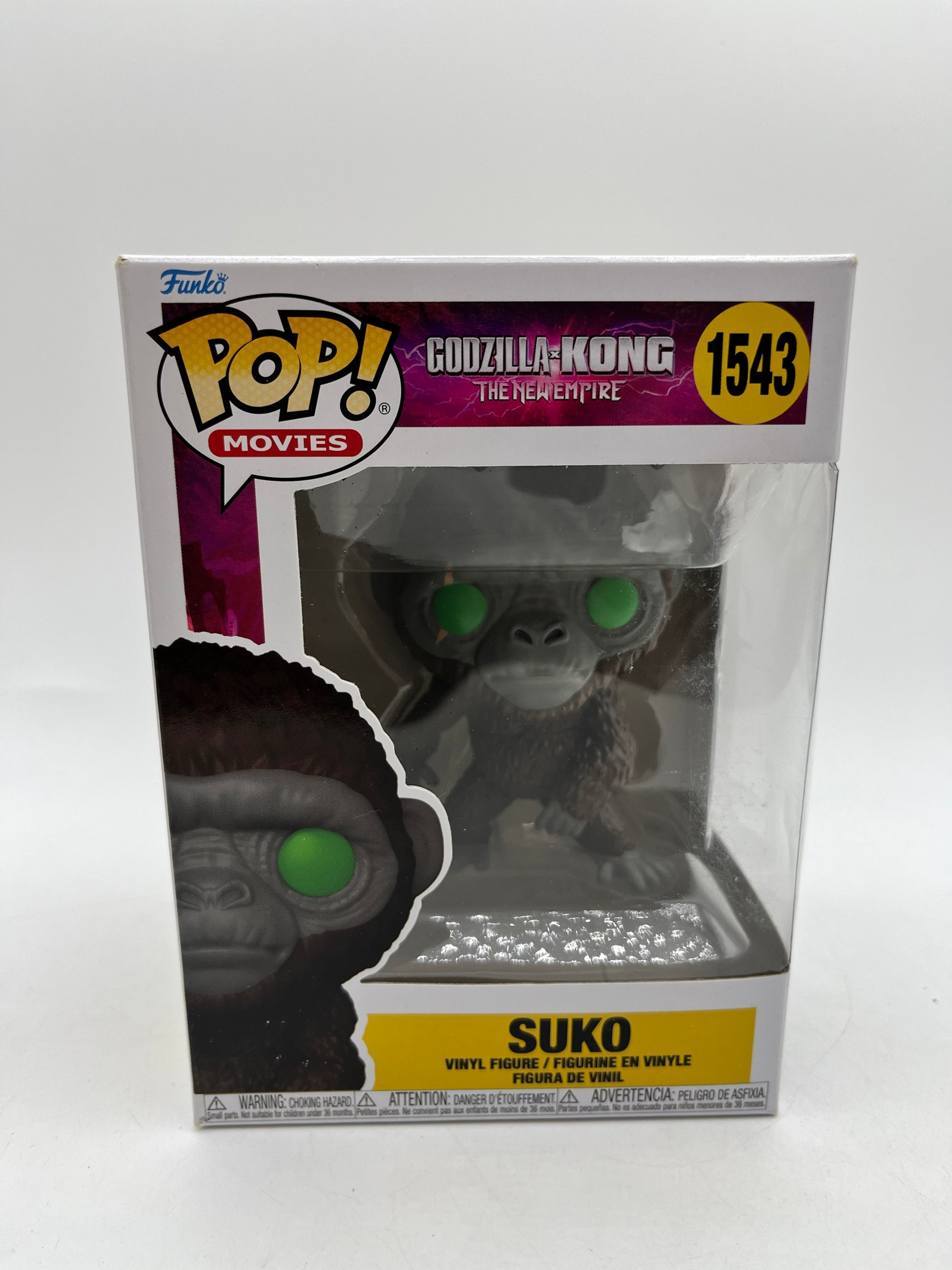 Funko POP! Movies Godzilla x Kong The New Empire - Suko #1543 FRENLY BRICKS - Open 7 Days