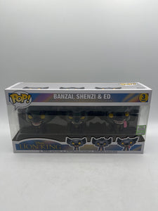 Funko Pop! Vinyl: The Lion King - Banzai, Shenzi & Ed - 3 Pack - Amazon/ECCC