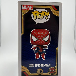 Funko POP! Marvel Spider-Man No Way Home - Friendly Neighbourhood Spider-Man #1158 FRENLY BRICKS - Open 7 Days