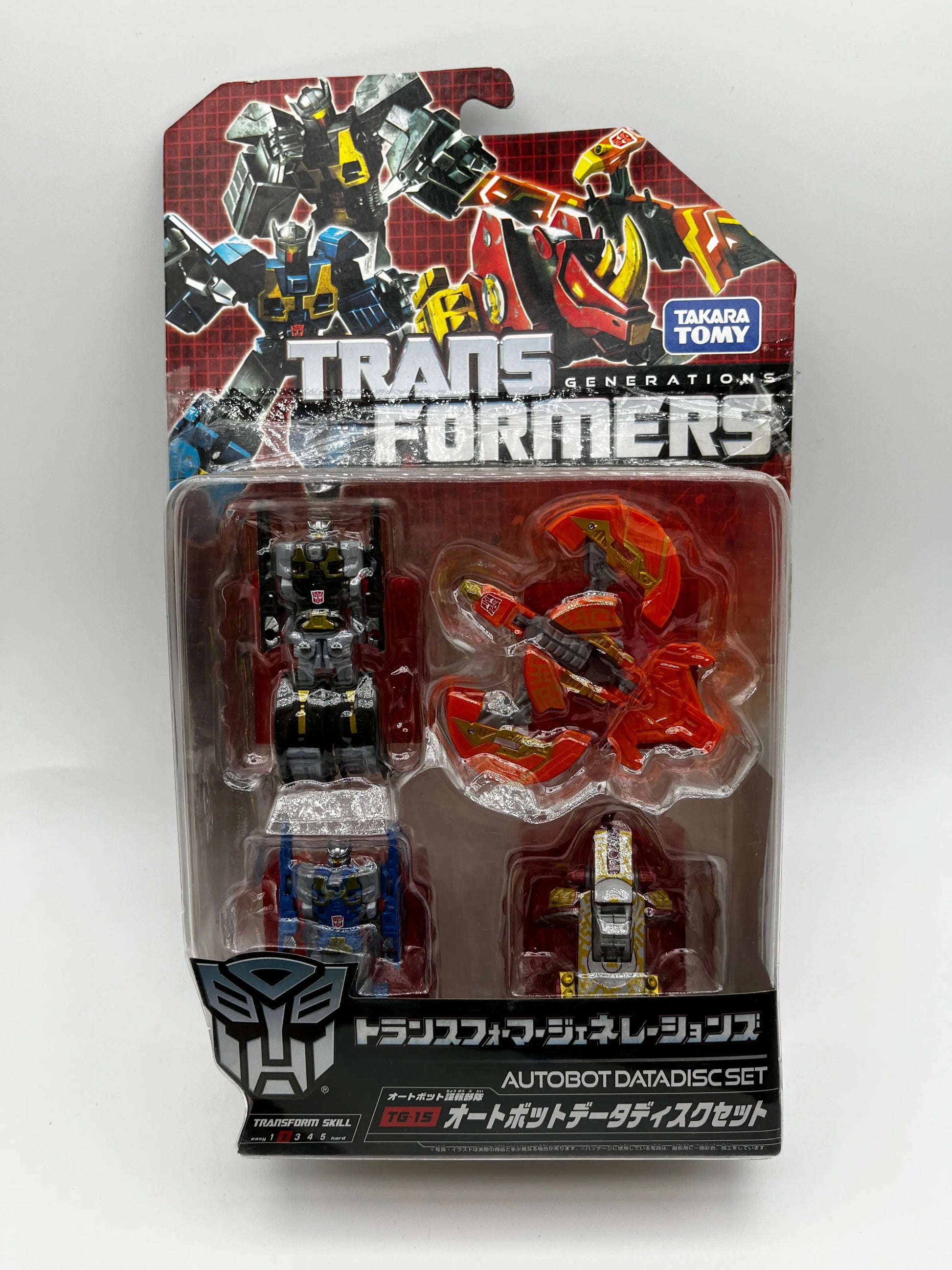 Takara Tomy Transformers Generations TG-15 Autobot Datadisc Set FRENLY BRICKS - Open 7 Days