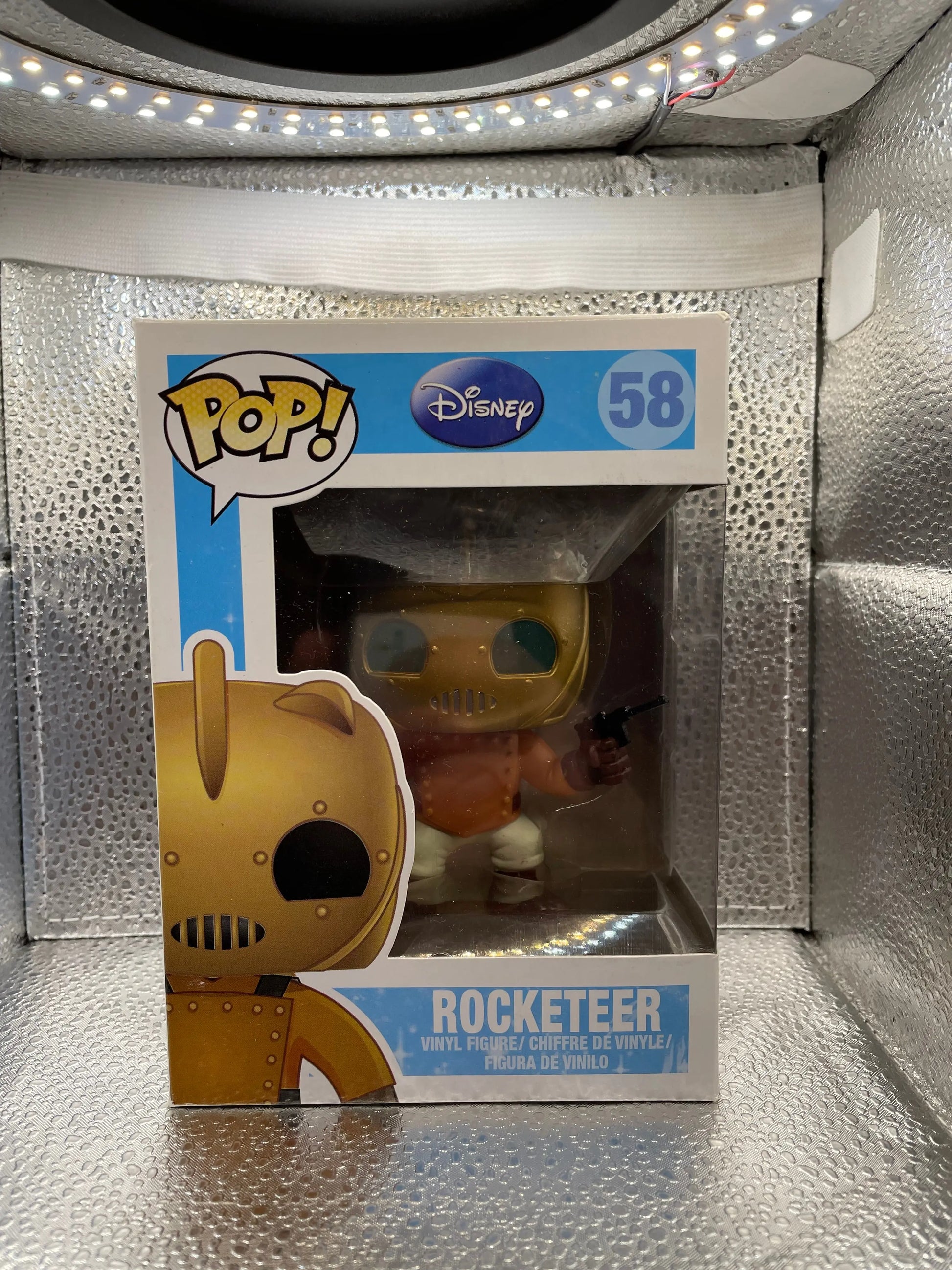 Funko Pop! Vinyl: Disney - Rocketeer #58 Vaulted Rare W/ Protector FRENLY BRICKS - Open 7 Days