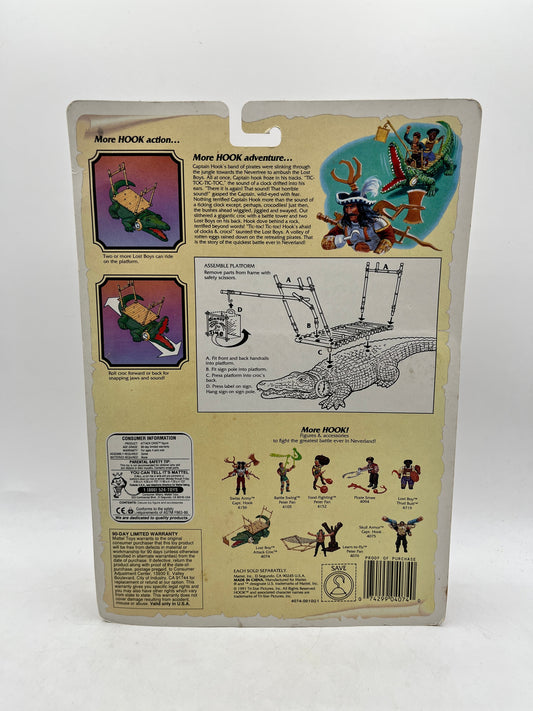 Vintage 1991 HOOK Movie Lost Boy Attack Croc - Mattel Action Figure - Sealed FRENLY BRICKS - Open 7 Days