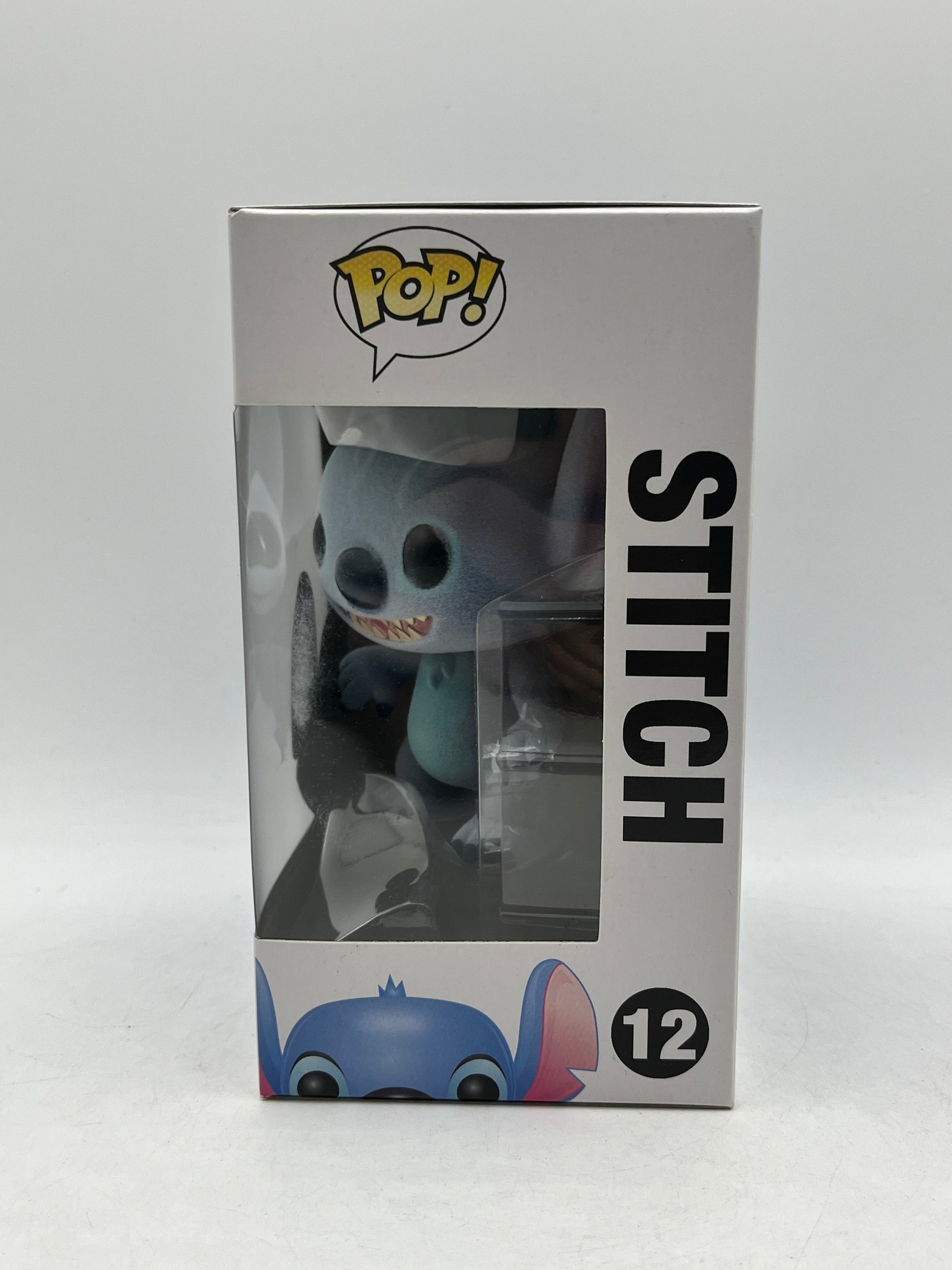 Funko POP! Disney - Stitch #12 - - Flocked - Vinyl Collectable FRENLY BRICKS - Open 7 Days