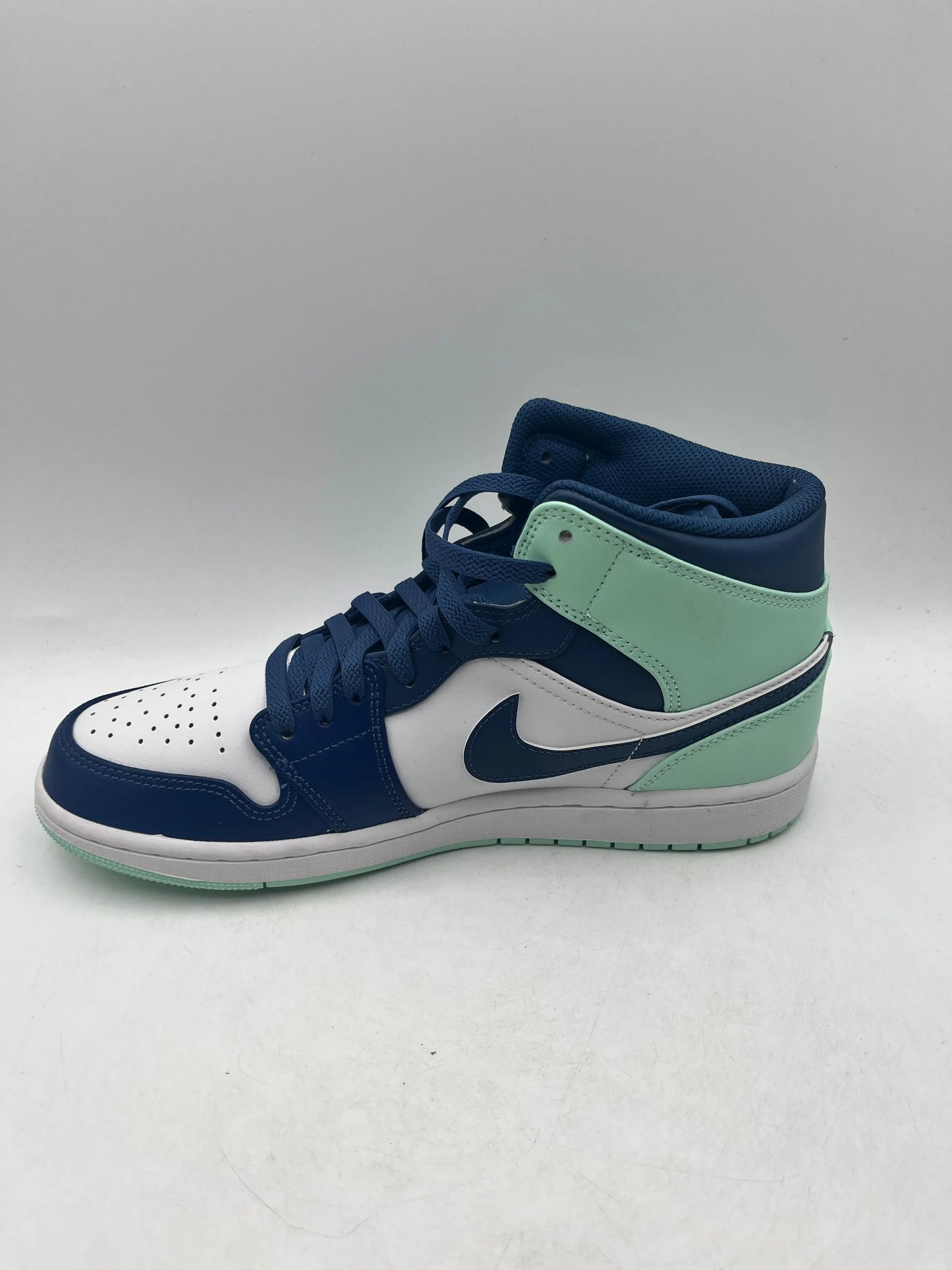 DS Nike Air Jordan 1 Mid Mystic Navy Mint Foam UK 8 - 554724-413 - New Condition FRENLY BRICKS - Open 7 Days