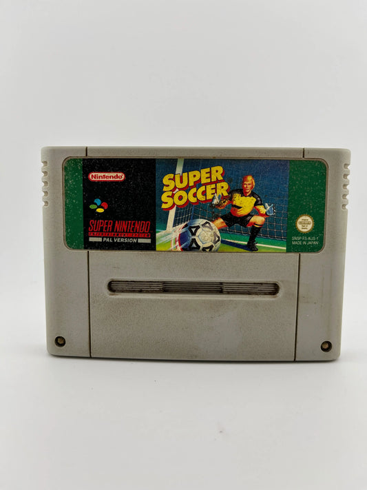 Super Soccer PAL Super Nintendo 1992 - Game Cartridge - Untested FRENLY BRICKS - Open 7 Days