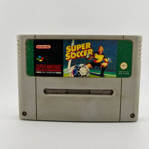 Super Soccer PAL Super Nintendo 1992 - Game Cartridge - Untested FRENLY BRICKS - Open 7 Days