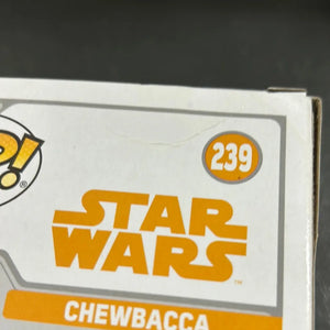 Pop Vinyl Star Wars 239 Chewbacca FRENLY BRICKS - Open 7 Days