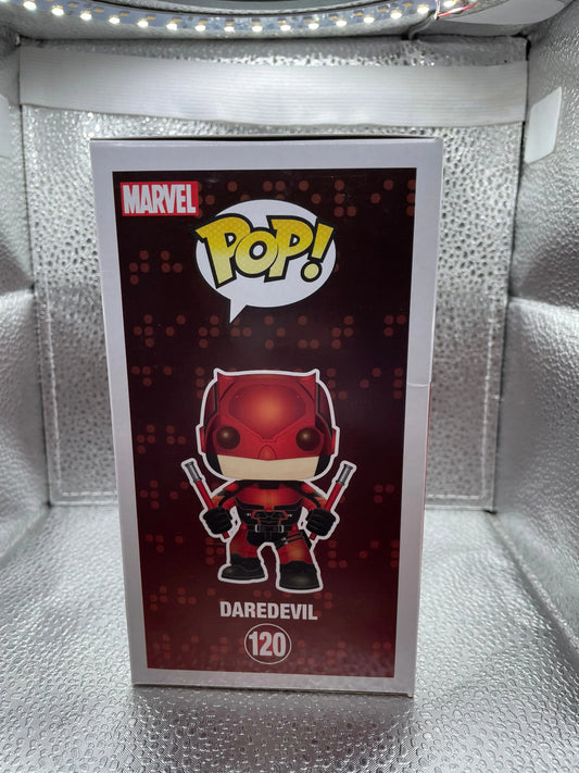 🔥DAREDEVIL # 120 FUNKO POP VINYL FIGURE MARVEL VAULTED 🔥 FRENLY BRICKS - Open 7 Days