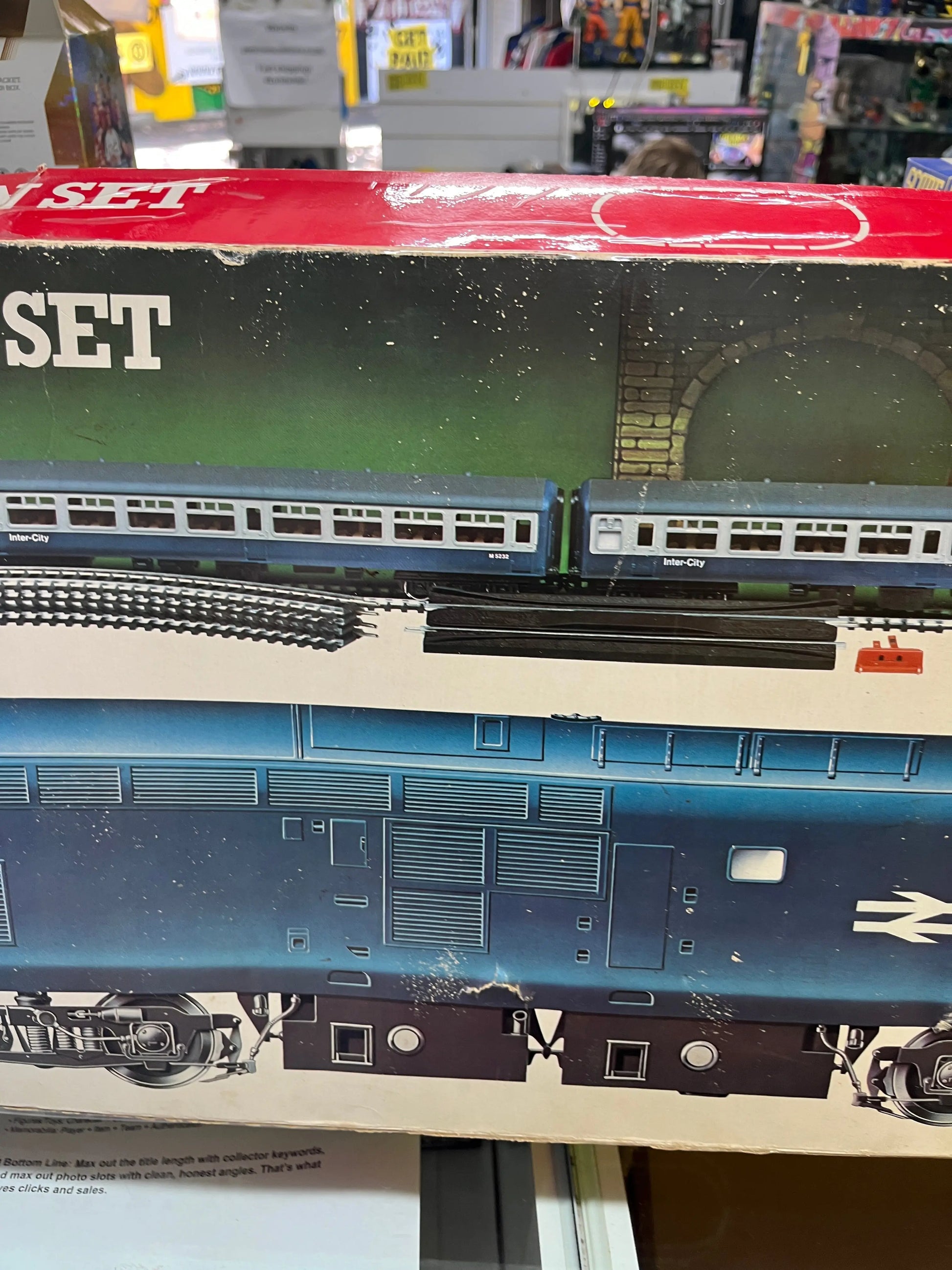 Vintage Hornby Railways B.R. Inter-City electric train set FRENLY BRICKS - Open 7 Days