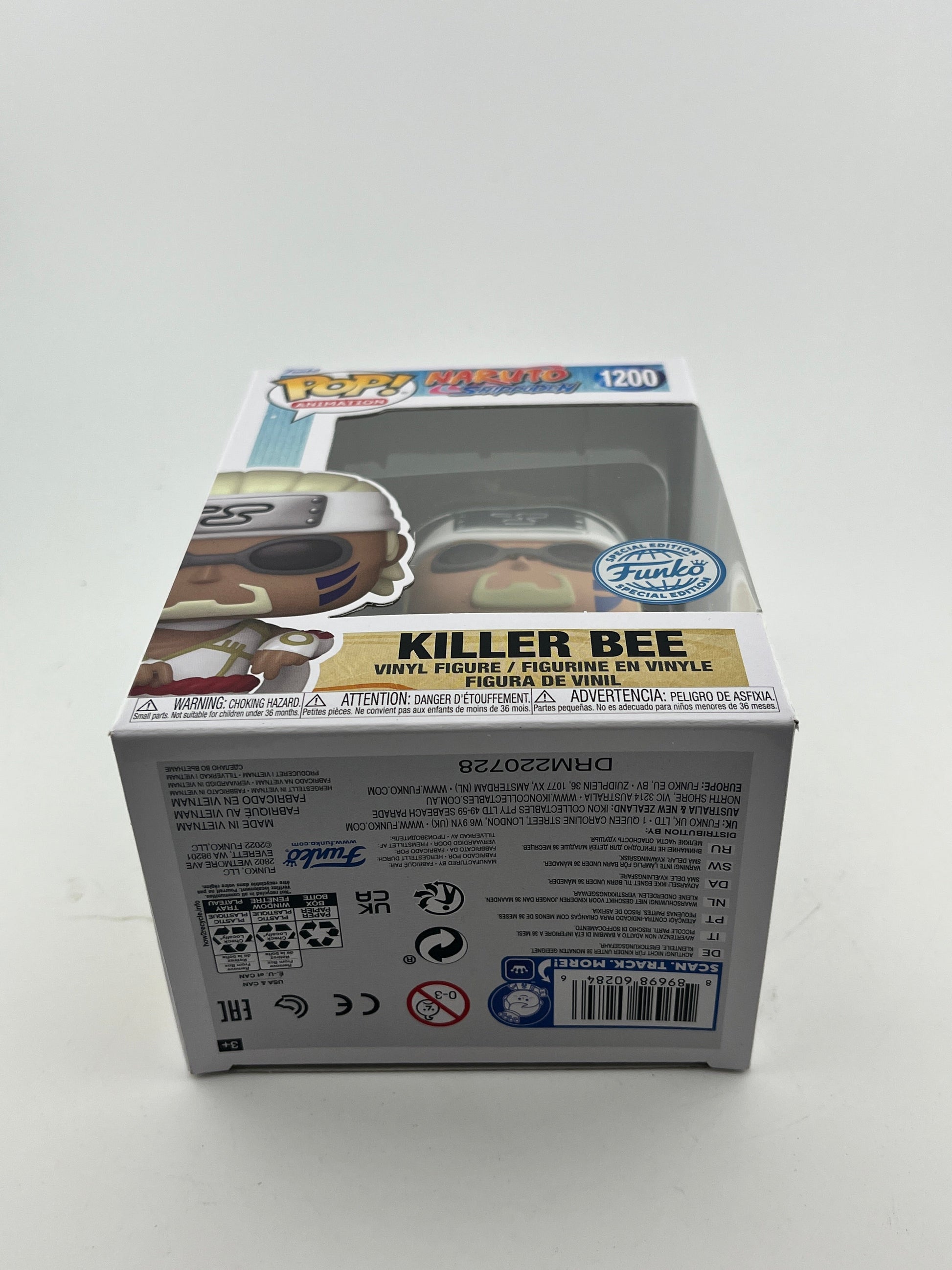 Funko POP! Animation Naruto Shippuden - Killer Bee #1200 - Special Edition FRENLY BRICKS - Open 7 Days