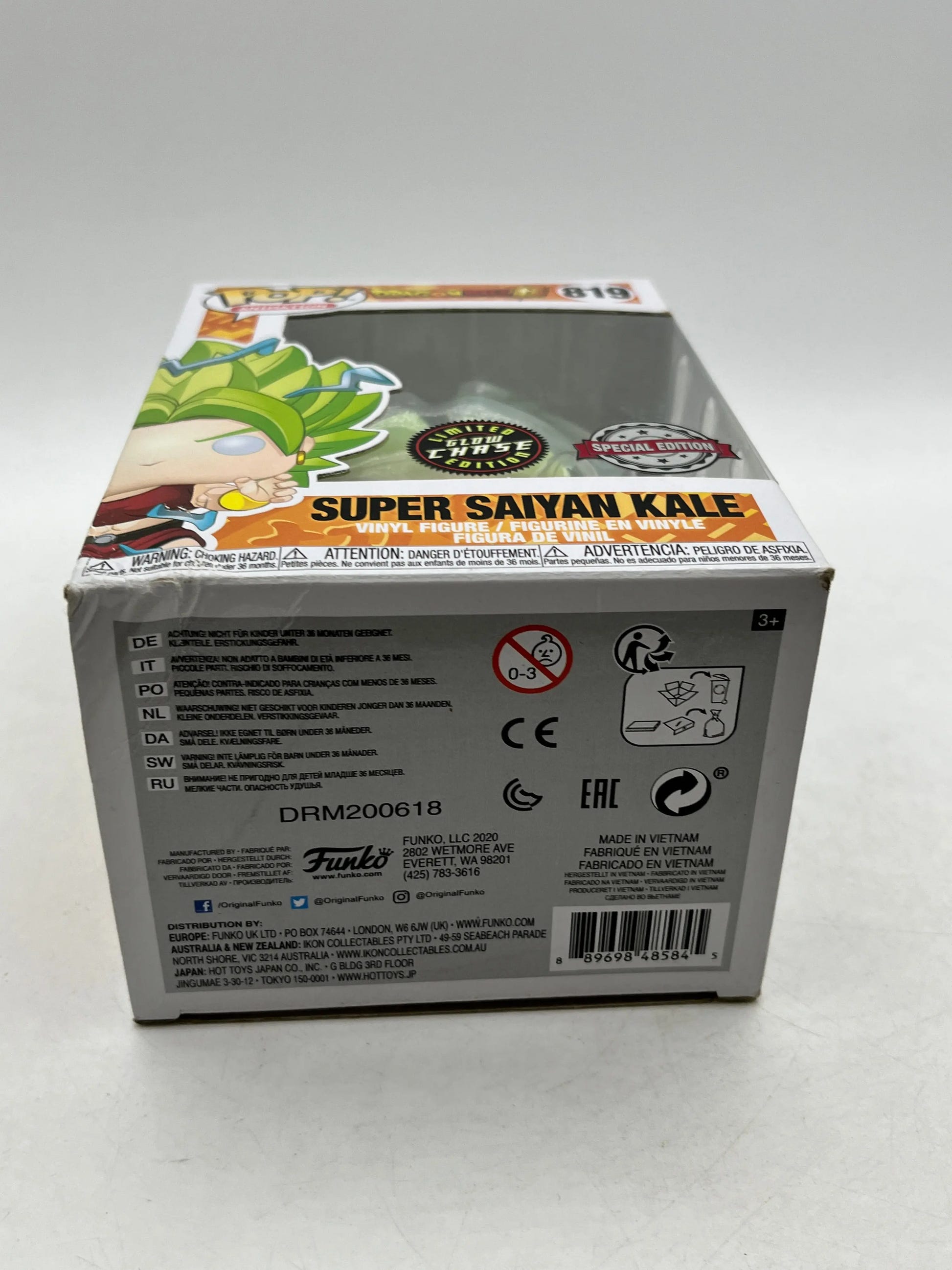 Funko POP! Animation - Dragon Ball Super - Super Saiyan Kale #819 - Glow Chase FRENLY BRICKS - Open 7 Days image 6